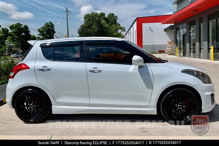 17x7.5 Starcorp Racing ECLIPSE on Suzuki Swift