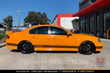 18x8.5 Lenso Spec F MB on Ford Falcon