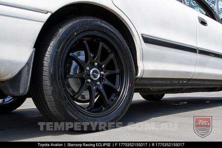 17x7.5 Starcorp Racing ECLIPSE on Toyota Avalon