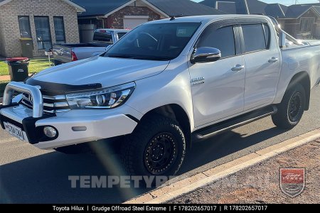 17x8.0 Grudge Offroad Steel Extreme on Toyota Hilux