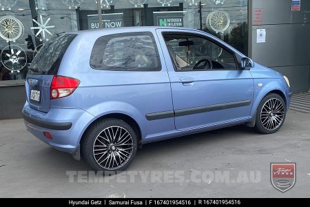 16x7.0 Samurai Fusa on Hyundai Getz