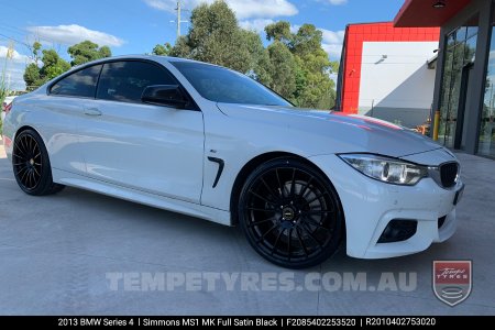 20x8.5 20x10 Simmons MS1 MK on BMW 4 Series