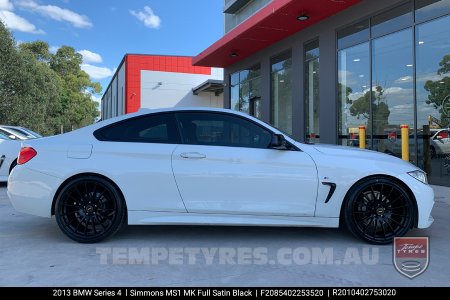 20x8.5 20x10 Simmons MS1 MK on BMW 4 Series