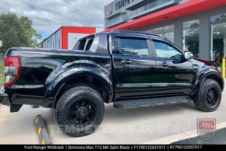 17x9.0 Simmons MAX T12 MK on Ford Ranger Wildtrak