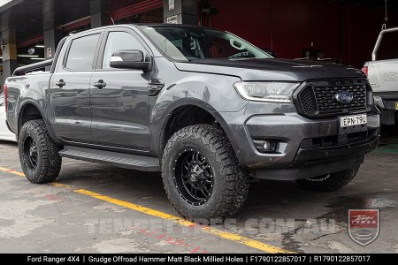 17x9.0 Grudge Offroad HAMMER on Ford Ranger 4X4