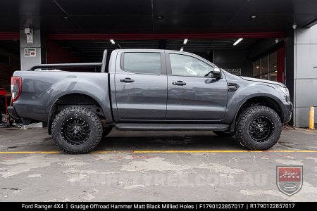17x9.0 Grudge Offroad HAMMER on Ford Ranger