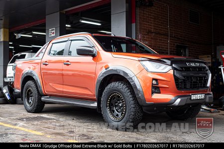 17x8.0 Grudge Offroad Steel Extreme on Isuzu D-MAX 