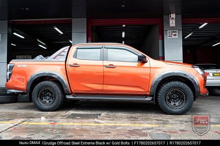 17x8.0 Grudge Offroad Steel Extreme on Isuzu D-MAX 