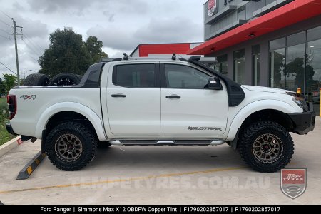 17x9.0 Simmons MAX X12 OBDFW on Ford Ranger