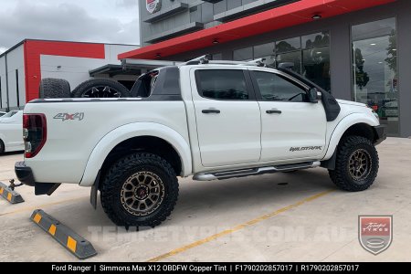 17x9.0 Simmons MAX X12 OBDFW on Ford Ranger