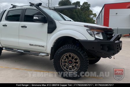 17x9.0 Simmons MAX X12 OBDFW on Ford Ranger