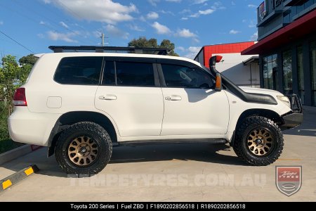 18x9.0 Fuel ZDB on Toyota LandCruiser 200 Series