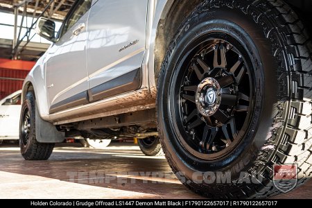 17x9.0 Grudge Offroad DEMON on Holden Colorado