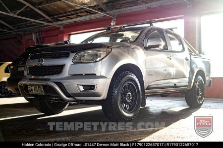 17x9.0 Grudge Offroad DEMON on Holden Colorado