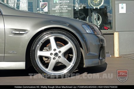 20x8.5 20x10 Walky Silver on Holden Commodore VE