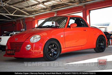 15x6.5 Starcorp Racing PURSUIT on Daihatsu Copen