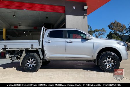 17x9.0 Grudge Offroad SCAR on Mazda BT50