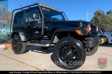 17x9.0 Grudge Offroad ROGUE on Jeep Wrangler