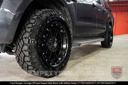 17x9.0 Grudge Offroad ROGUE on Ford Ranger