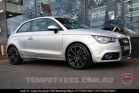 17x7.5 Lenso Eurostyle E ESE on Audi A1