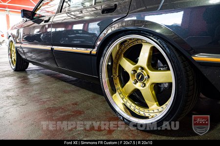 Custom Simmons Wheels on Ford Falcon