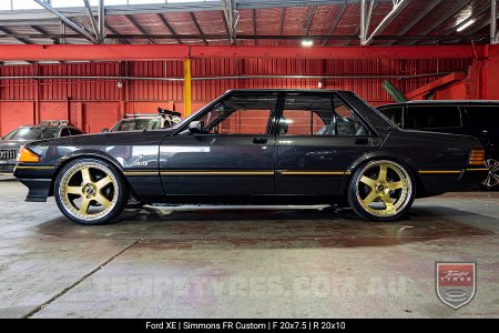 Custom Simmons Wheels on Ford Falcon