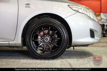 17x7.5 Starcorp Racing ECLIPSE on Toyota Corolla