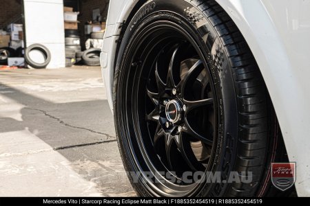 18x8.5 Starcorp Racing ECLIPSE on Mercedes Vito
