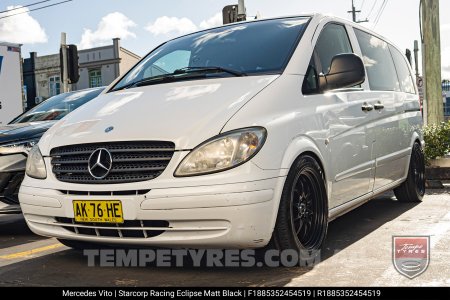 18x8.5 Starcorp Racing ECLIPSE on Mercedes Vito