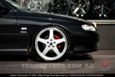 20x8.5 20x10 Walky Silver on Holden Commodore VT