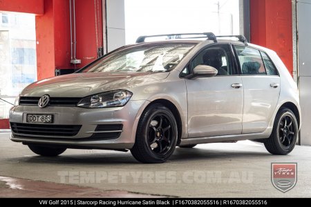 16x7.0 Starcorp Racing L208 HURRICANE on VW Golf