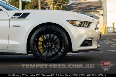 20x10 20x11 Simmons MS1 MK on Ford Mustang