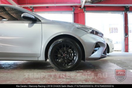 16x7.0 Starcorp Racing L2018 CHAOS on Kia Cerato