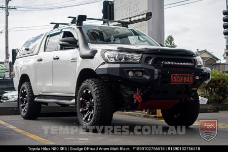 18x9.0 Grudge Offroad ARROW on Toyota Hilux