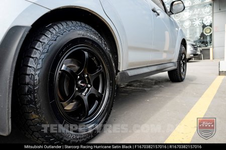 16x7.0 Starcorp Racing L208 HURRICANE on Mitsubishi Outlander