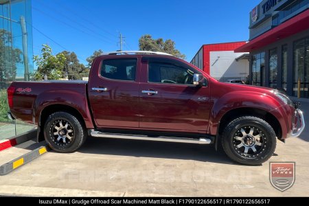 17x9.0 Grudge Offroad SCAR on Isuzu D-Max