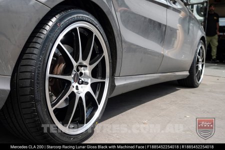 18x8.5 Starcorp Racing LUNAR on Mercedes CL-Class