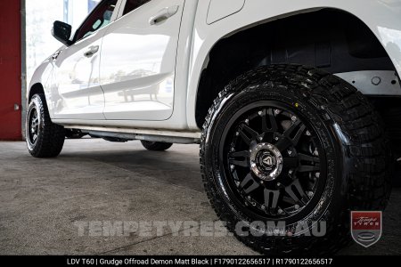 17x9.0 Grudge Offroad DEMON on LDV T60