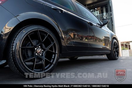 18x8.0 Starcorp Racing HYDRA on VW Polo