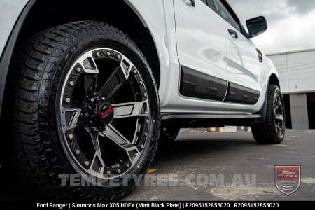 20x9.5 Simmons MAX X05 HDFOY on Ford Ranger