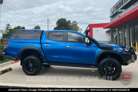 18x9.0 Grudge Offroad ROGUE on Mitsubishi Triton