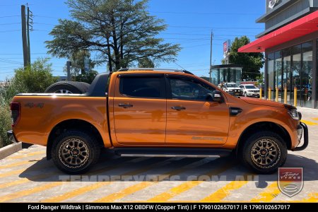 17x9.0 Simmons MAX X12 OBDFW on Ford Ranger Wildtrak