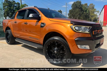 20x9.0 Grudge Offroad ROGUE on Ford Ranger Wildtrak