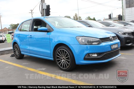 16x7.0 Starcorp Racing L560 HEAT on VW Polo