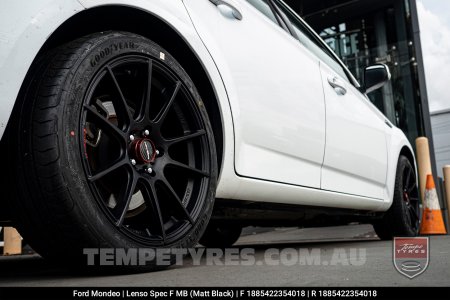 18x8.5 Lenso Spec F MB on Ford Mondeo