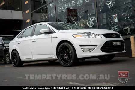 18x8.5 Lenso Spec F MB on Ford Mondeo