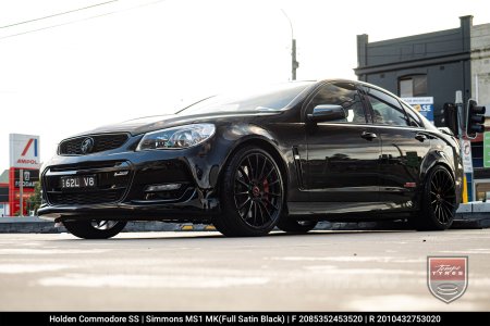 20x8.5 20x10 Simmons MS1 MK on Holden Commodore