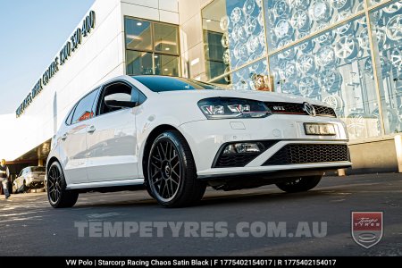 17x7.5 Starcorp Racing L2018 CHAOS on VW Polo