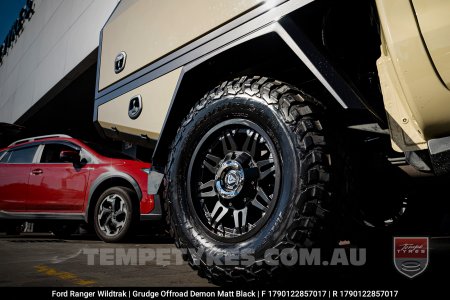 17x9.0 Grudge Offroad DEMON on Ford Ranger Wildtrak