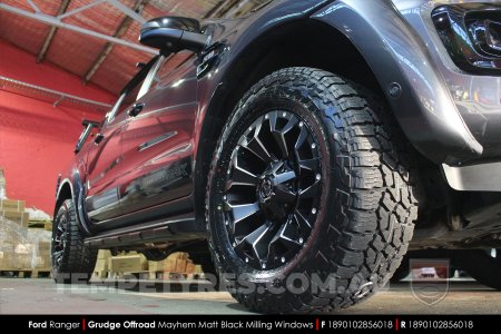 18x9.0 Grudge Offroad MAYHEM on Ford Ranger